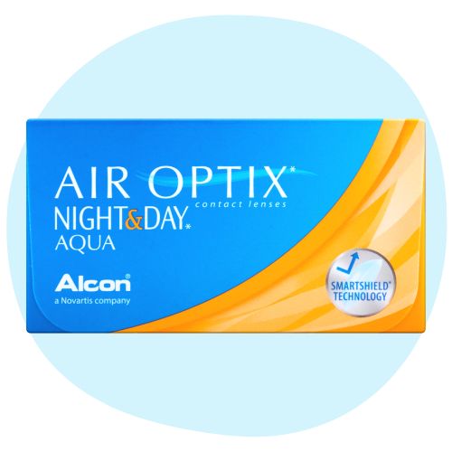 Air Optix Night & Day Aqua contact lenses